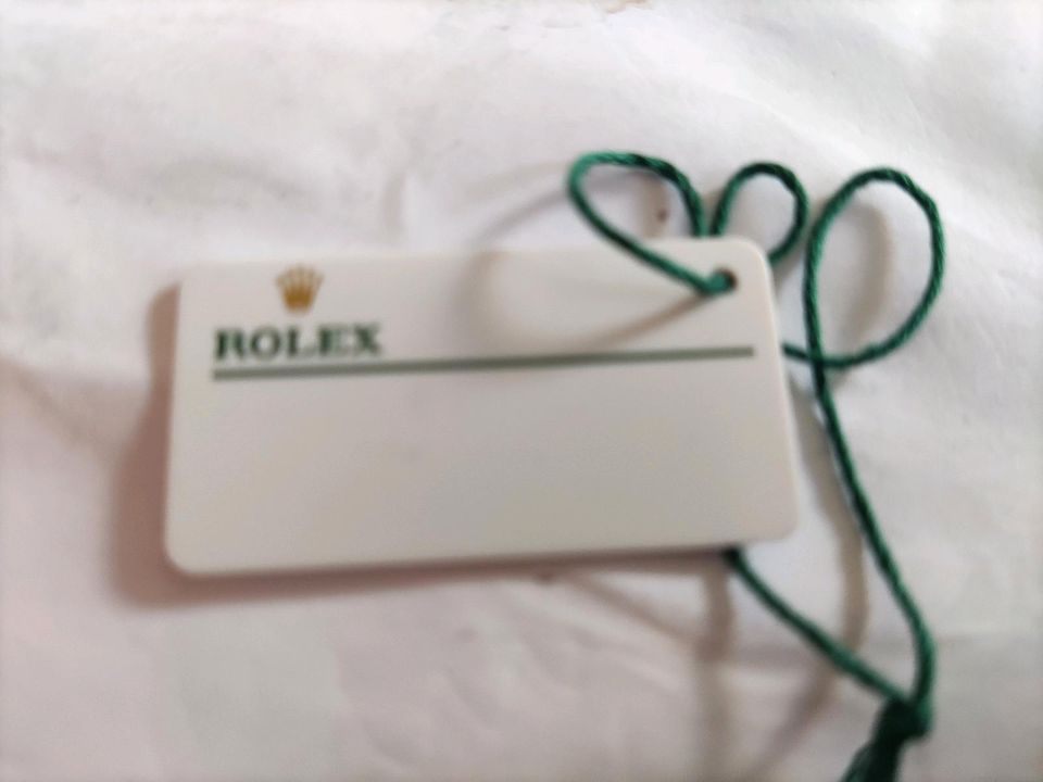 ** 2x Rolex Anhänger Badge Original Typenschild Etikett ** in Kirn