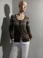 Strickjacke - Tom Tailor - braun gemustert - Gr. S Nordrhein-Westfalen - Ennigerloh Vorschau