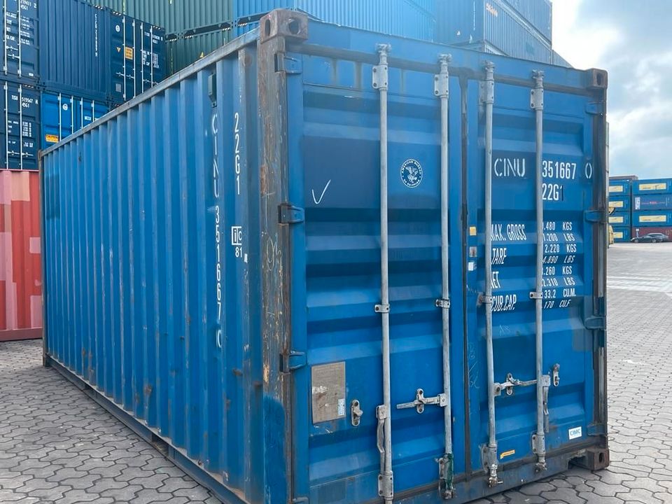 ✅ Seecontainer gebraucht 20Fuß & 40Fuß | Lieferung bundesweit | Lager ✅ in Mainz