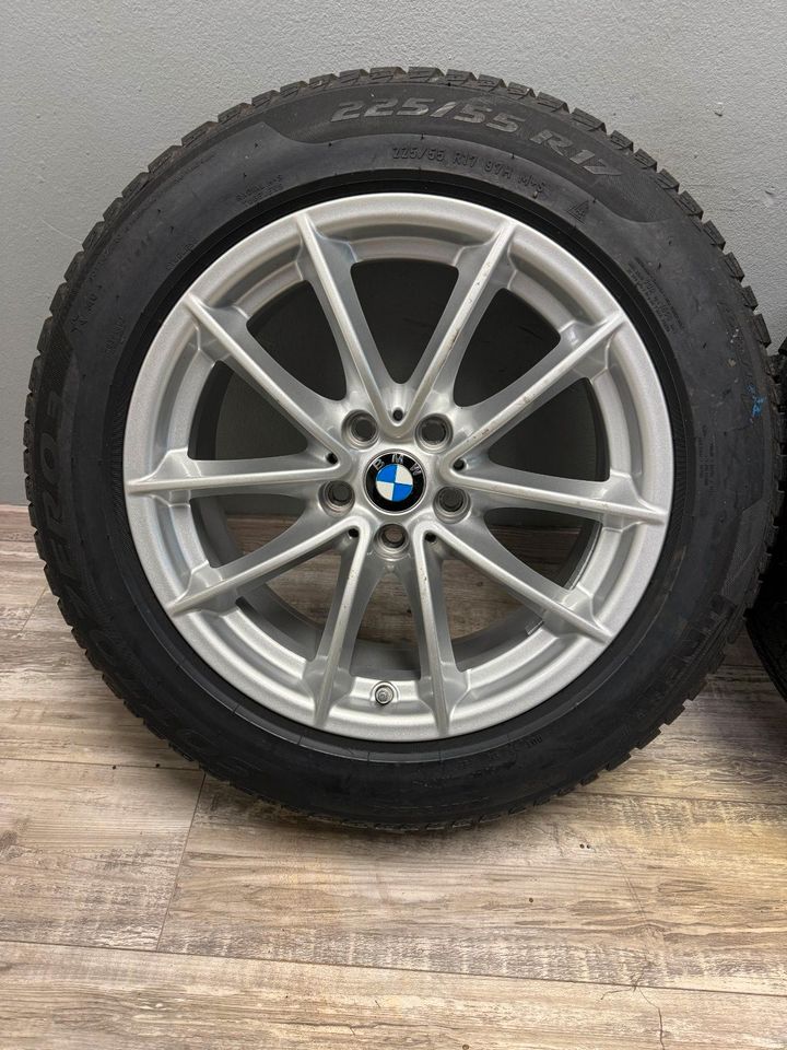 2xBMW 5er G30 G31 17 Zoll Ersatzrad Notrad Winter 225/55R17 DOT22 in Rüsselsheim