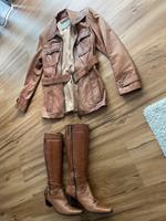 Vera Pelle Lederjacke Größe 36 Frau echtes Italien Bayern - Höhenberg i. T. Vorschau