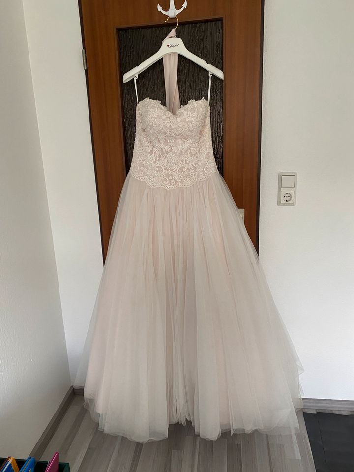 Brautkleid Ladybird ivory/ Rosé 38/40 in Lohmar