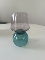 Vase in blauem und lilafarbenem Glas Stuttgart - Stuttgart-West Vorschau