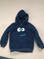 Kuschel-Pullover 110 dunkelblau fleece Schlumpf Monster Nordrhein-Westfalen - Versmold Vorschau