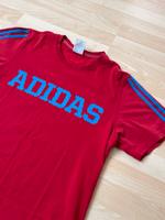 Adidas Shirt Tshirt Trainingsshirt rot blau Gr. L Baden-Württemberg - Metzingen Vorschau