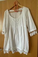 Bluse im Ibiza-Style m. Spitze und passender Kette Gr. 40 Rheinland-Pfalz - Mainz Vorschau
