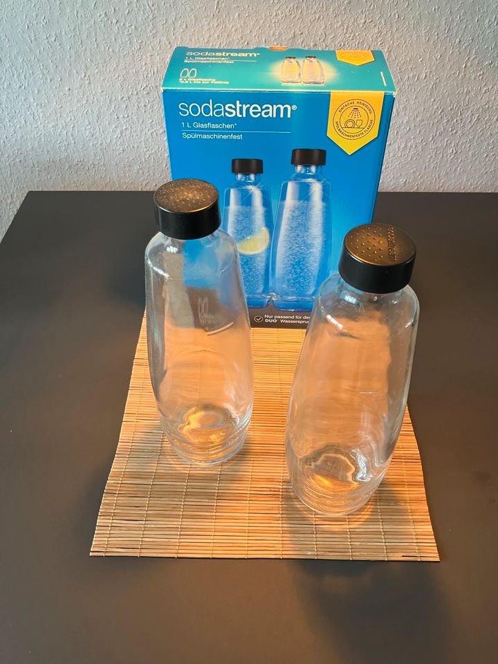 2 Sodastream Glasflaschen in Brandenburg an der Havel