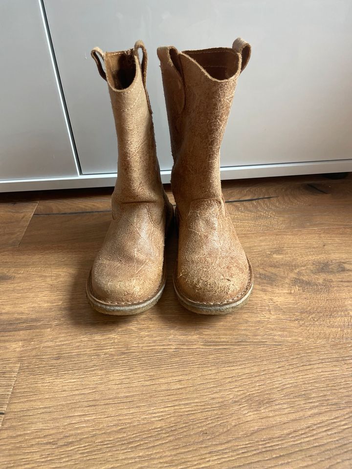 Leder Kinderstiefel wie neu in Oldenburg