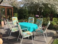 Gartenmöbel Tisch und 6 Stühle plus Polster Bayern - Neusäß Vorschau