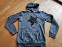 Hoodie Sweatshirt Kapuze 164 grau Stern Berlin - Hellersdorf Vorschau