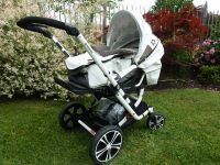 Kinderwagen Gesslein F4 Air+, weiß, mit Zubehör Bayern - Aurach Vorschau