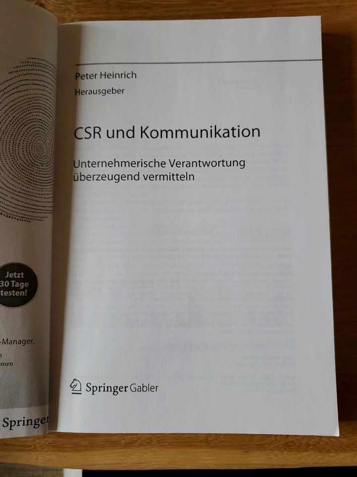 CSR und Kommunikation - Nachhaltigkeit - Peter Heinrich in Kellinghusen