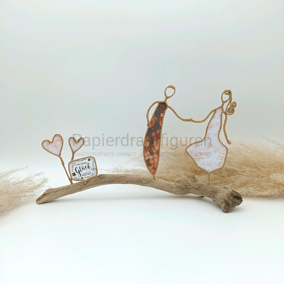 Hochzeitsgeschenk Braut & Bräutigam  mit Spruch Wedding Hochzeit in Rödermark