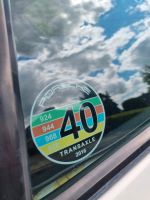 Porsche 944 924 928 968 Transaxle 40 Jahre Sticker Aufkleber Niedersachsen - Northeim Vorschau