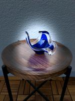 Murano Stil Schale  - Handfertiges Kunstglas - Blau / Transparent Nordrhein-Westfalen - Herne Vorschau