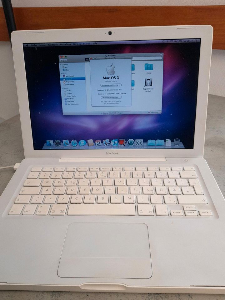 MacBook G5 13,3 Zoll 256 SSD in Niesky