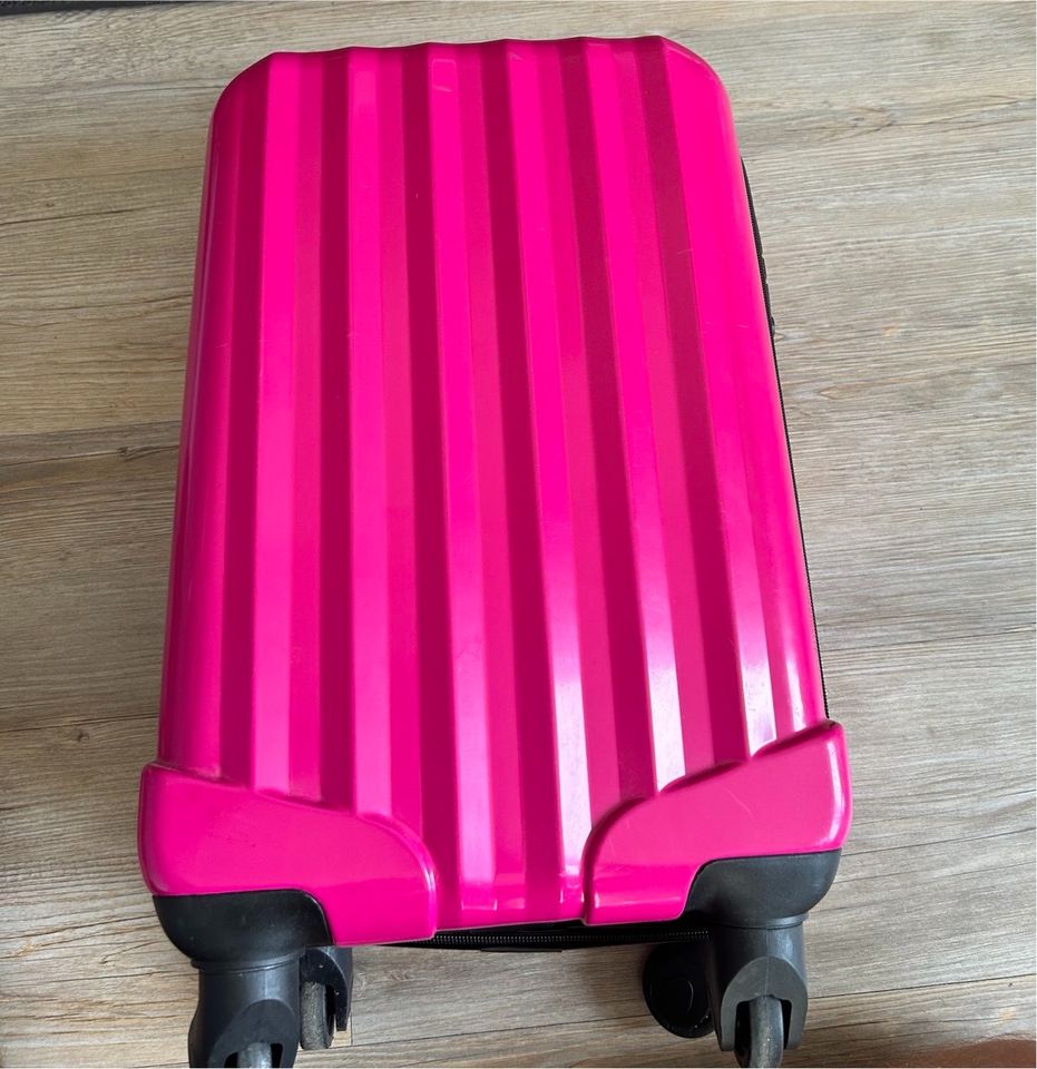 TravelZ Handgepäckkoffer 8Kg in Pink in Wilhelmshaven