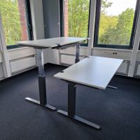 40 x Steh / Sitz Schreibtisch / Höhenverstellbarer Schreibtisch / Ergonomie Schreibtisch / Kinnarps / Büromöbel Hessen - Darmstadt Vorschau