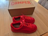 Camper Damensneaker Echtleder rot Mecklenburg-Vorpommern - Stralsund Vorschau