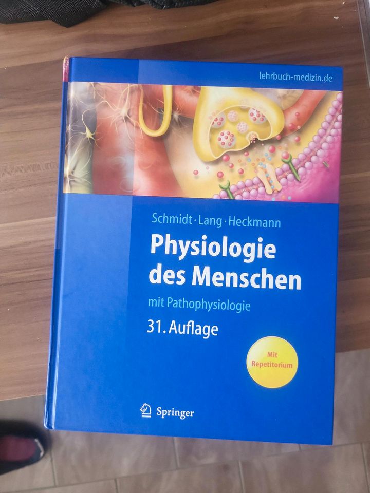 Physiologie des Menschen Studium Medizin Zahnmedizin Physiologie in Tübingen