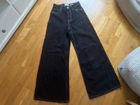 Bershka Super Wide Leg Jeans Schwarz Thüringen - Meiningen Vorschau