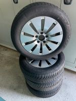 Mercedes Alufelgen 6,5x16 et38 mit Winterreifen 205/60 R16 92H Nordrhein-Westfalen - Meerbusch Vorschau