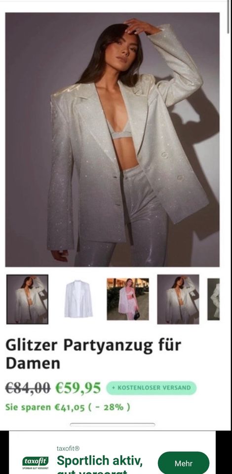 Glitzeranzug neu in München