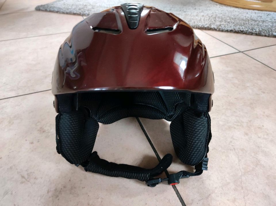 Skihelm von Uvex Gr. S rotbraun in Pressig