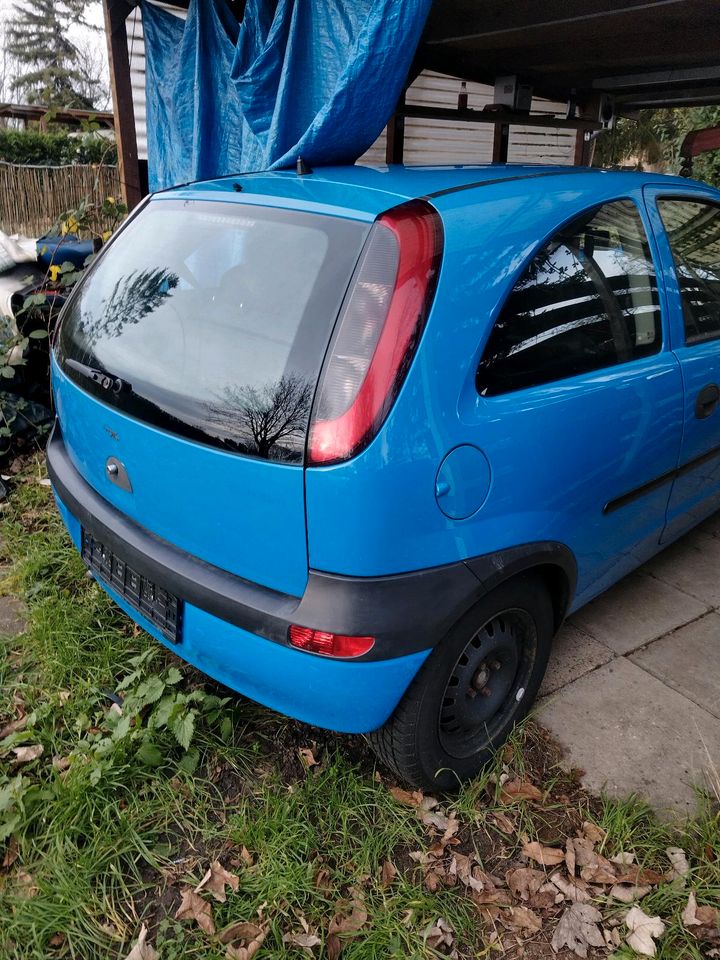 OPEL Corsa C Schlachtfest  Kat,Motor,Auspuff , Neue Bremsen in Bürstadt