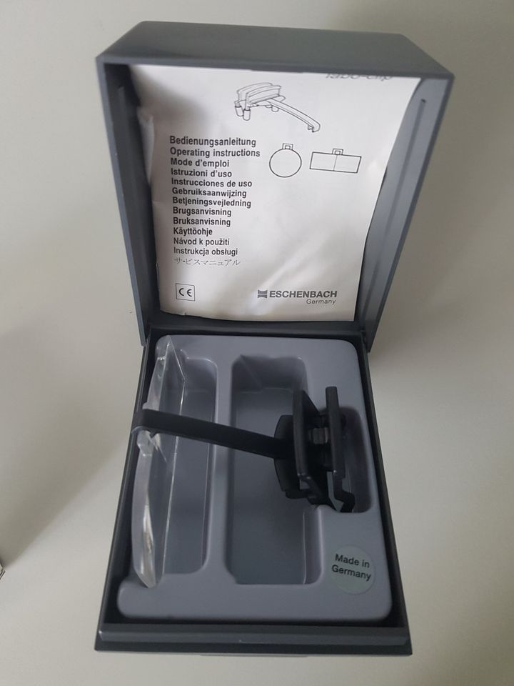 Eschenbach Labo-clip binokular 3.0x Vorsetzlupe Lupe Hobby in Roßdorf