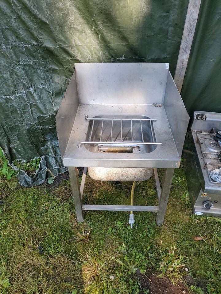 Edelstahl Spülbecken Topf Gastro in Celle