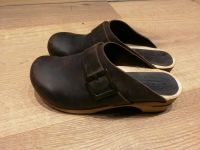 Damen Clogs (echt Leder, Holz-Sohle) Gr 37 Nordrhein-Westfalen - Wipperfürth Vorschau