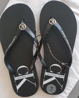 CK Calvin Klein Flip flop, Gr. 37 Schwarz - Weiss Rheinland-Pfalz - Ludwigshafen Vorschau