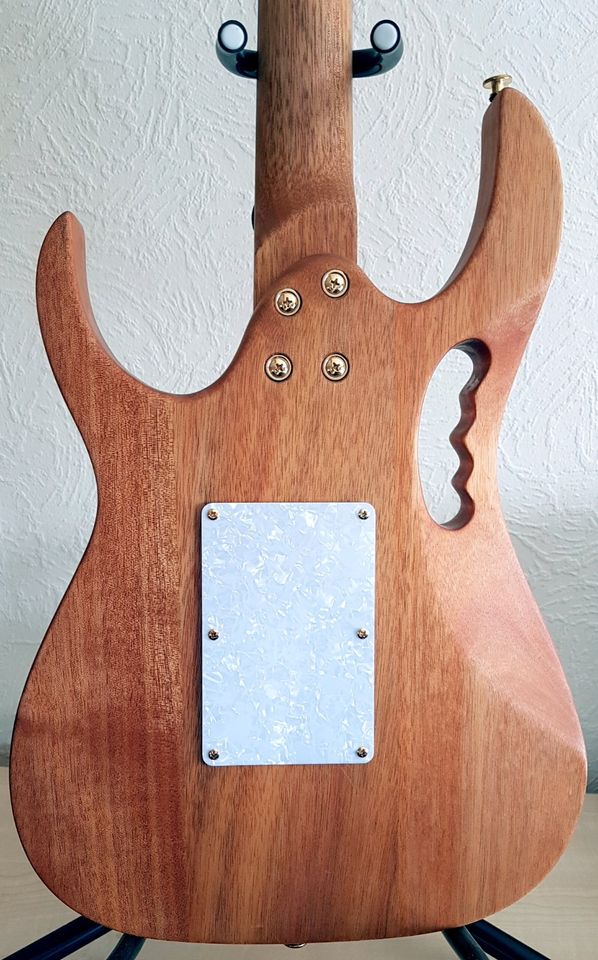 Rockgitarre/E-Gitarre – Bausatz/Selbstbau – Tree of Live-Inlay in Sereetz