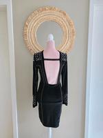 H&M Samtkleid Cocktailkleid Perlen Berlin - Reinickendorf Vorschau