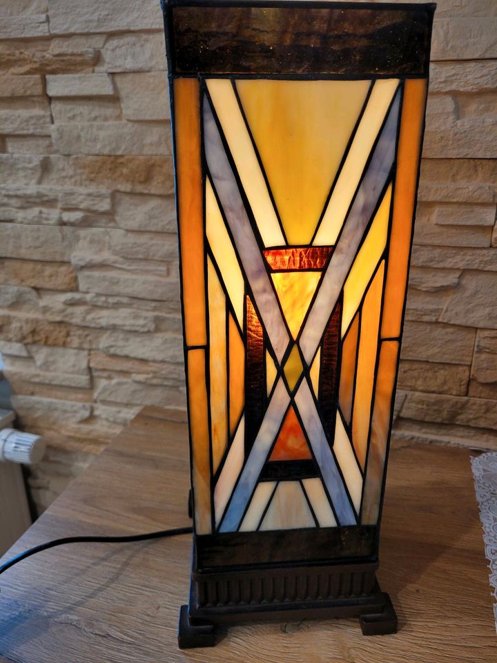 Antike Tiffany Lampe XXL  / 45cm Hoch in Breuna