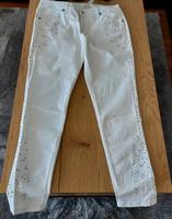 jeans weiss Größe 42 Nordrhein-Westfalen - Hille Vorschau
