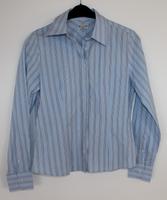 Geknöpftes Damen Hemd Bluse blau gestreift Gr.40 Hessen - Dautphetal Vorschau