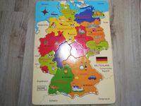 Deutschland-Puzzle aus Holz Thüringen - Rudolstadt Vorschau