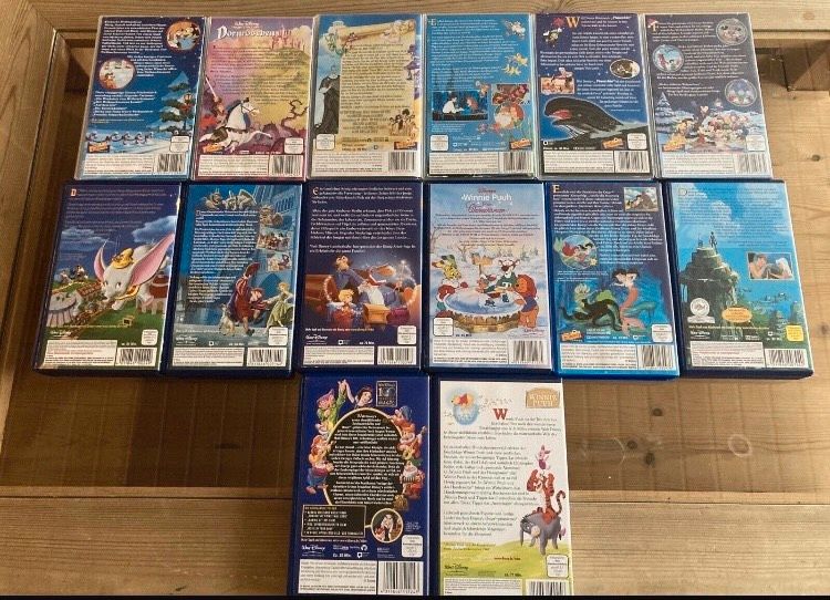 Walt Disney VHS Kassetten 14 Stück Raritäten ❤️ in Gifhorn