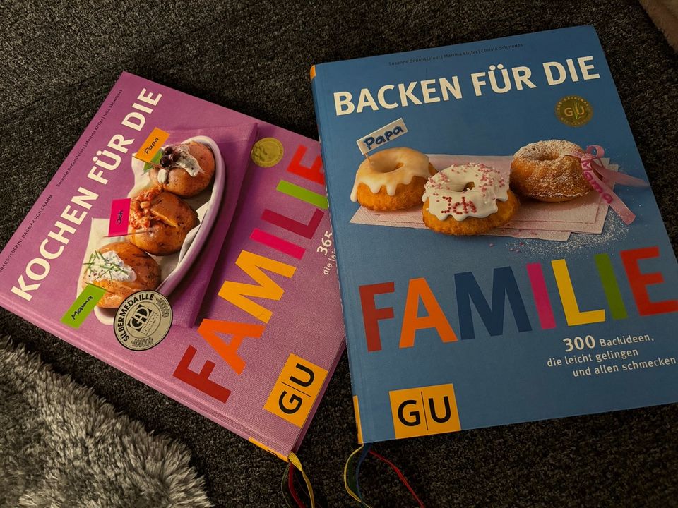 Kochen und Backen für die Familie, 2 Bücher GU Verlag, NP € 40,- in Swisttal