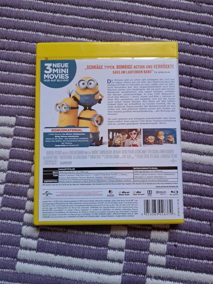 Minions Wie alles begann Blue-ray DvD in Clenze