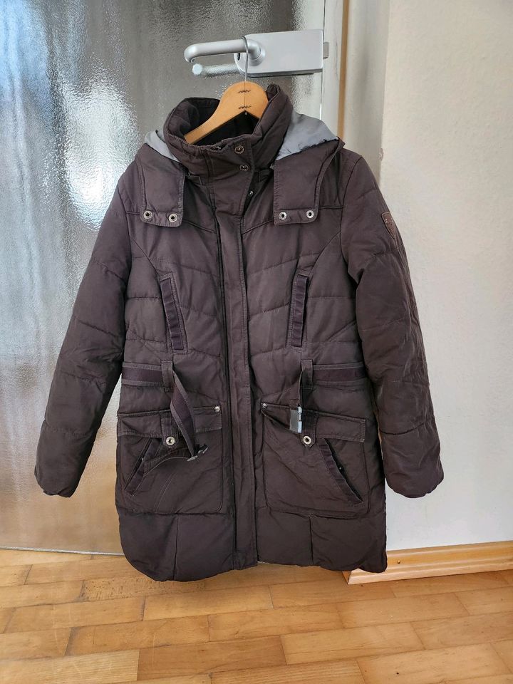 S.Oliver Winterjacke Gr.40 braun in Bruchköbel