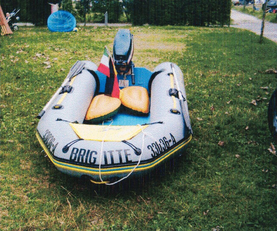 Schlauchboot in Winnenden