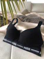 Toller PUMA Sport BH / Bustier Fitness Bra XS/32-34 schwarz/weiß Bayern - Poing Vorschau