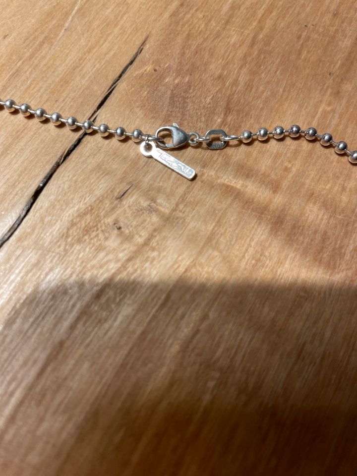 Thomas SABO Kette 80cm Anhänger Totenkopf Engel auf Perle in Wachtendonk