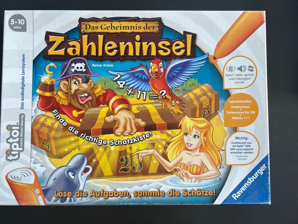 Das Geheimnis der Zahleninsel tiptoi-Spiel in Hamburg