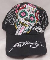 Basecap ED Hardy Totenkopf mit Flügeln Niedersachsen - Waake Vorschau