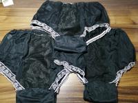 3 DDR Dessous Slip Schlüpfer schwarz Spitze Dederon Größe 42 neu Sachsen - Schkeuditz Vorschau