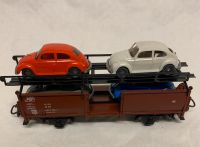 Märklin H0 Autotransportwagen beladen mit VW Käfer Nordrhein-Westfalen - Gütersloh Vorschau